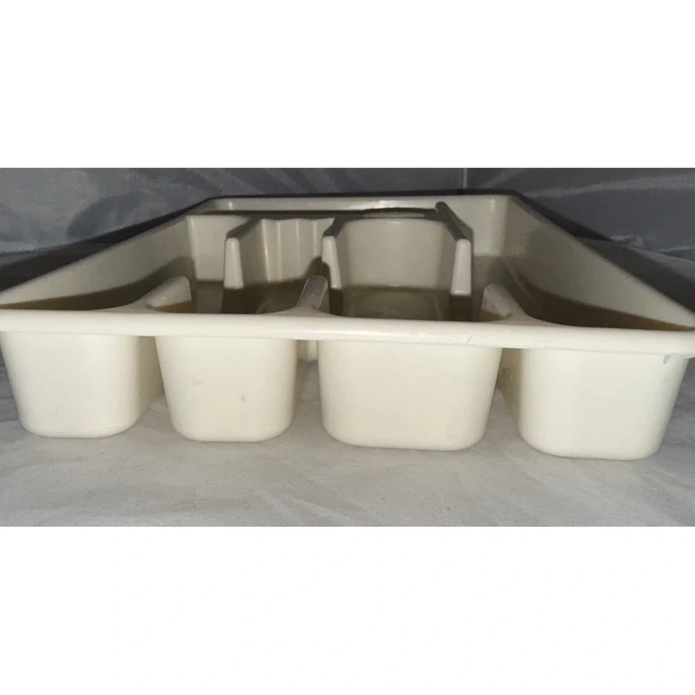 Vintage‎ Rubbermaid 2919 Silverware Organizer Holder Tray 14